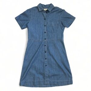 mini denim dress